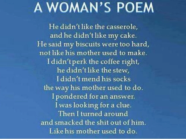 What are the best poems on women you have come across?