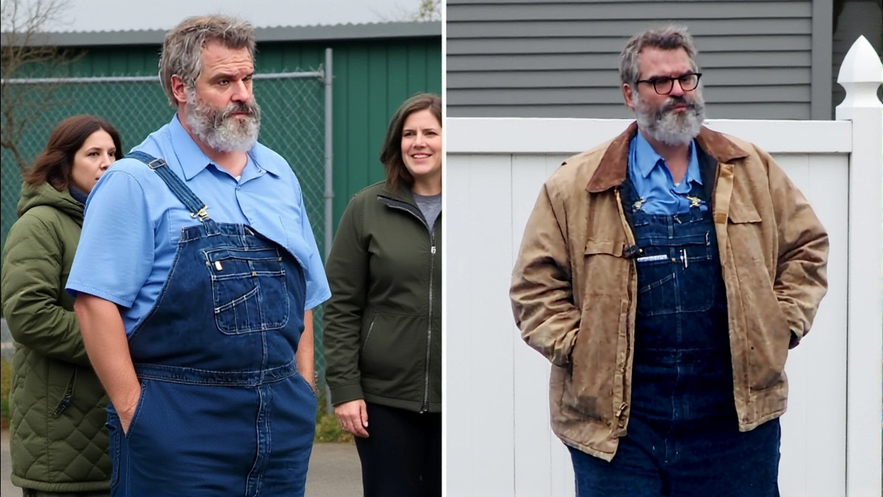 David Harbour Unrecognizable in Fat Suit for Courteney Cox’s 'Evil Genius' Based on Bizarre 2003 Pizza Bomber Case